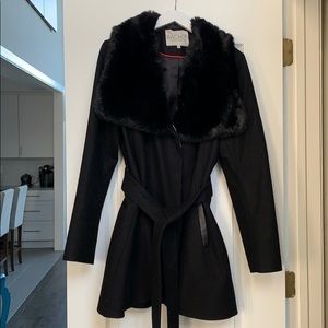 XL Rachel Roy woool car coat